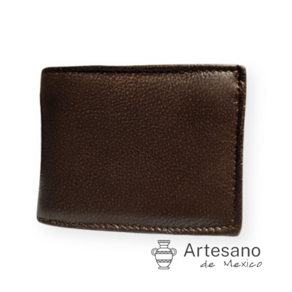 Authentic Handmade León Leather Wallet – Brown & Black