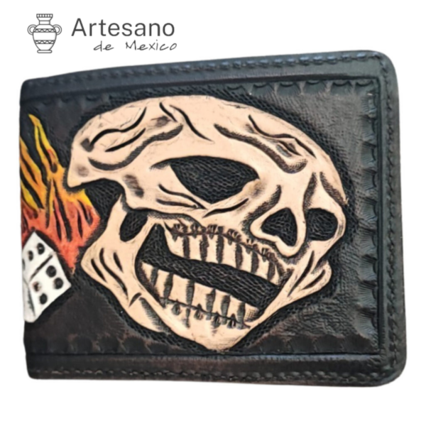 Authentic Handmade León Leather Wallet – Brown – Option 2