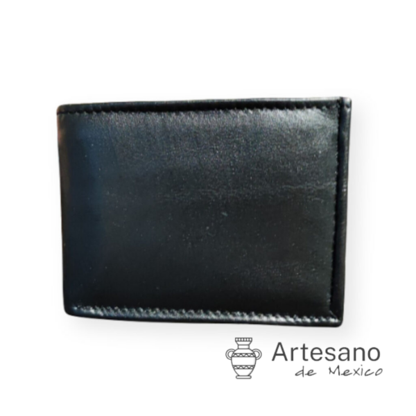 Authentic Handmade León Leather Wallet – Black