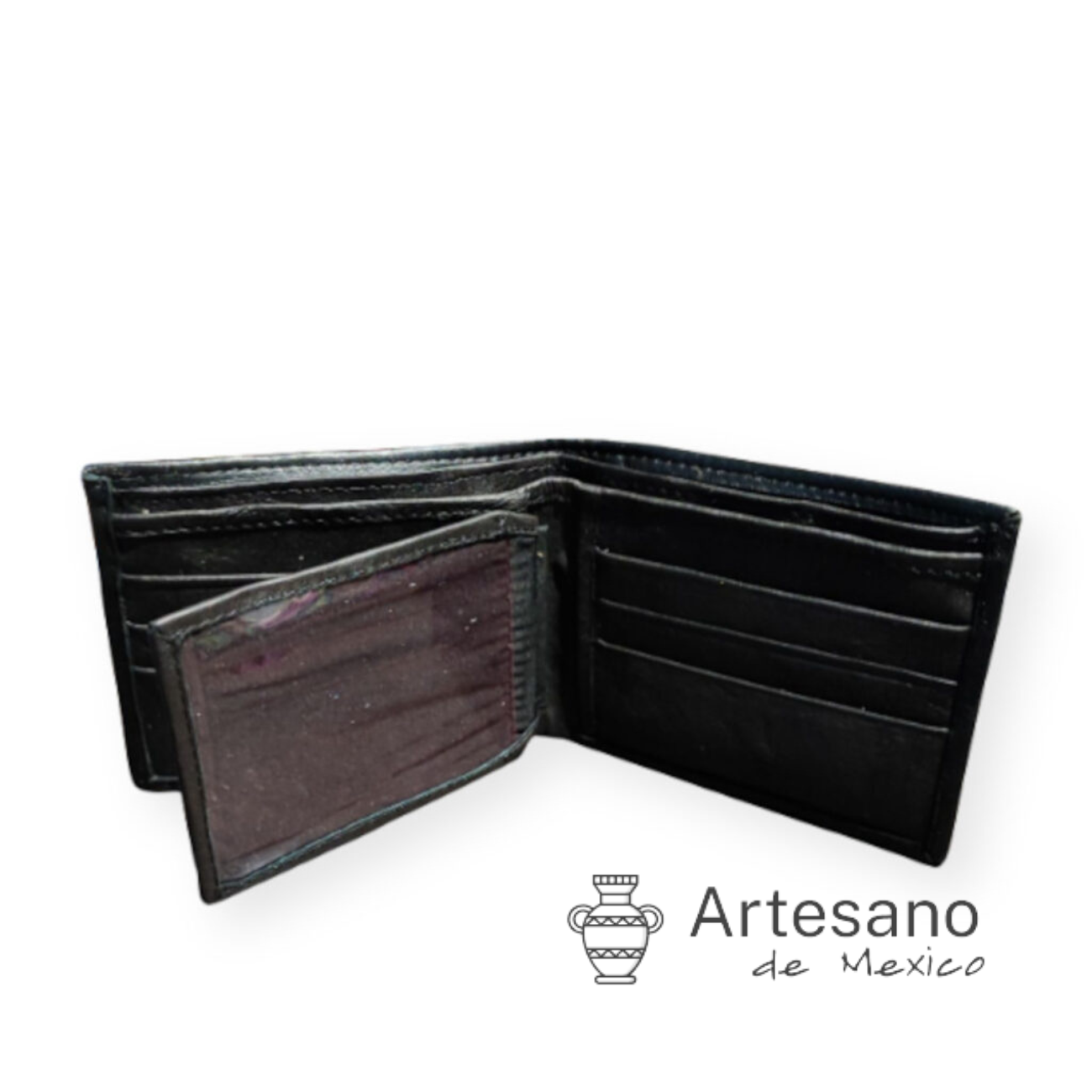 Authentic handmade Mexican leather wallet