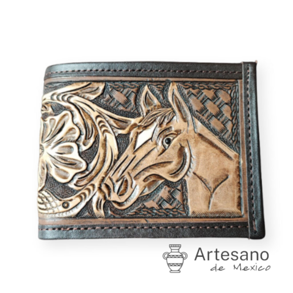 Authentic Handmade León Leather Wallet – Brown – Option 3