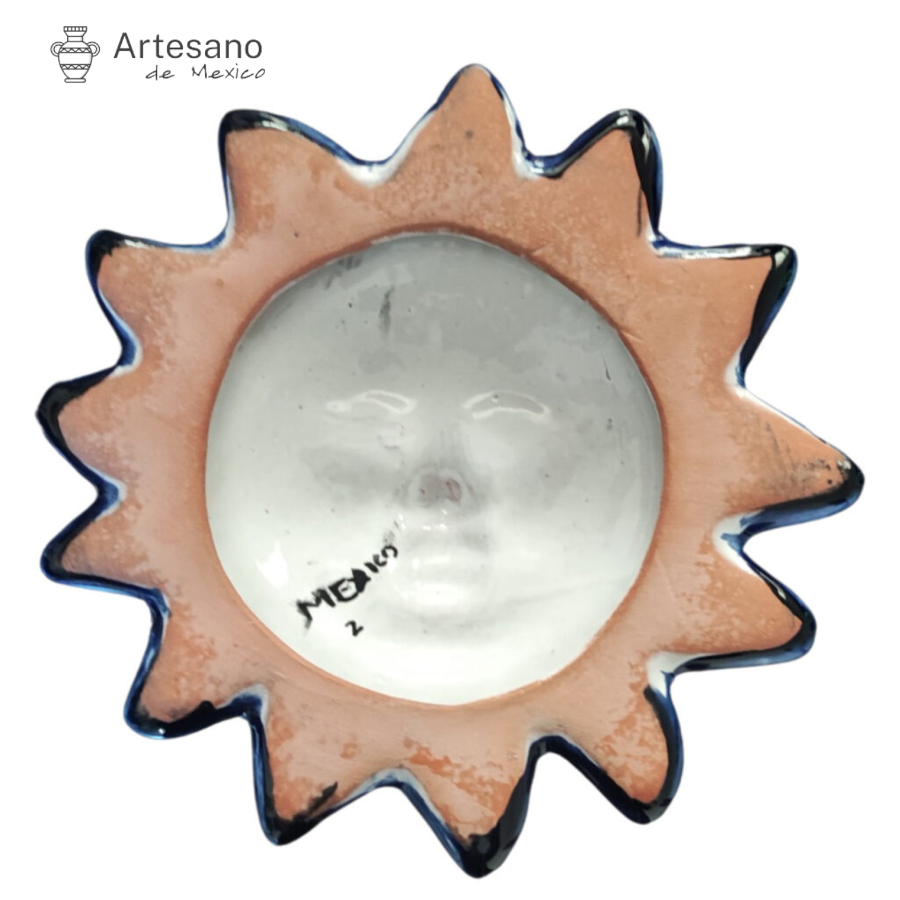Talavera - style Sun Face
