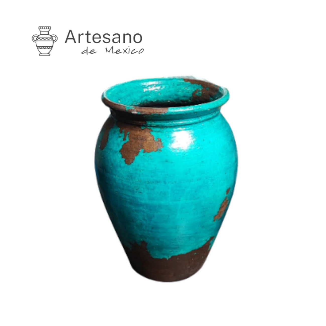 Mexican Hand Made Hand Painted Vase