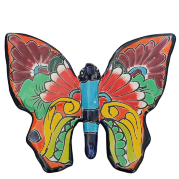 Talavera -Style Butterfly – Large – Multicoloured