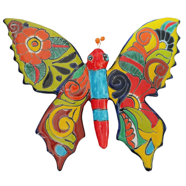 Talavera -Style Butterfly – XL – Multicoloured
