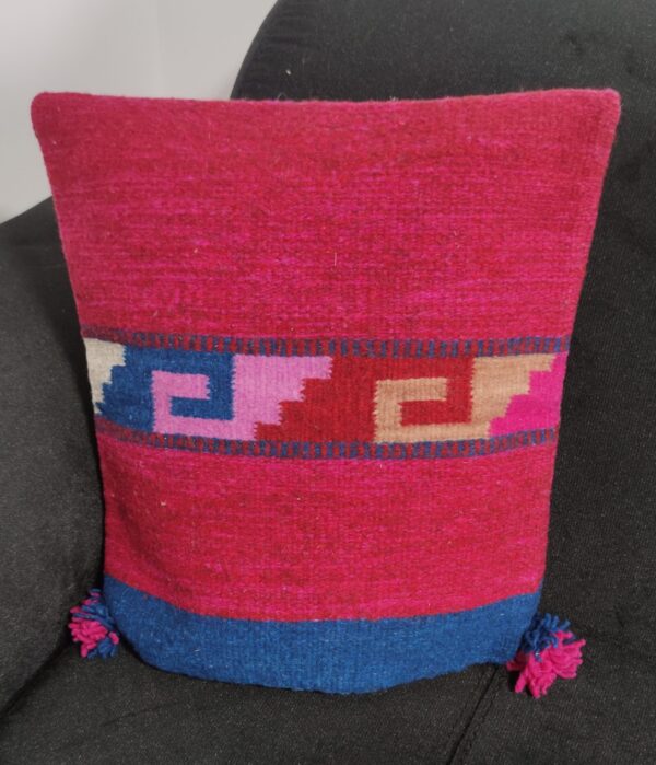 Authentic Handwoven Mexican Pillowcase – Option 11