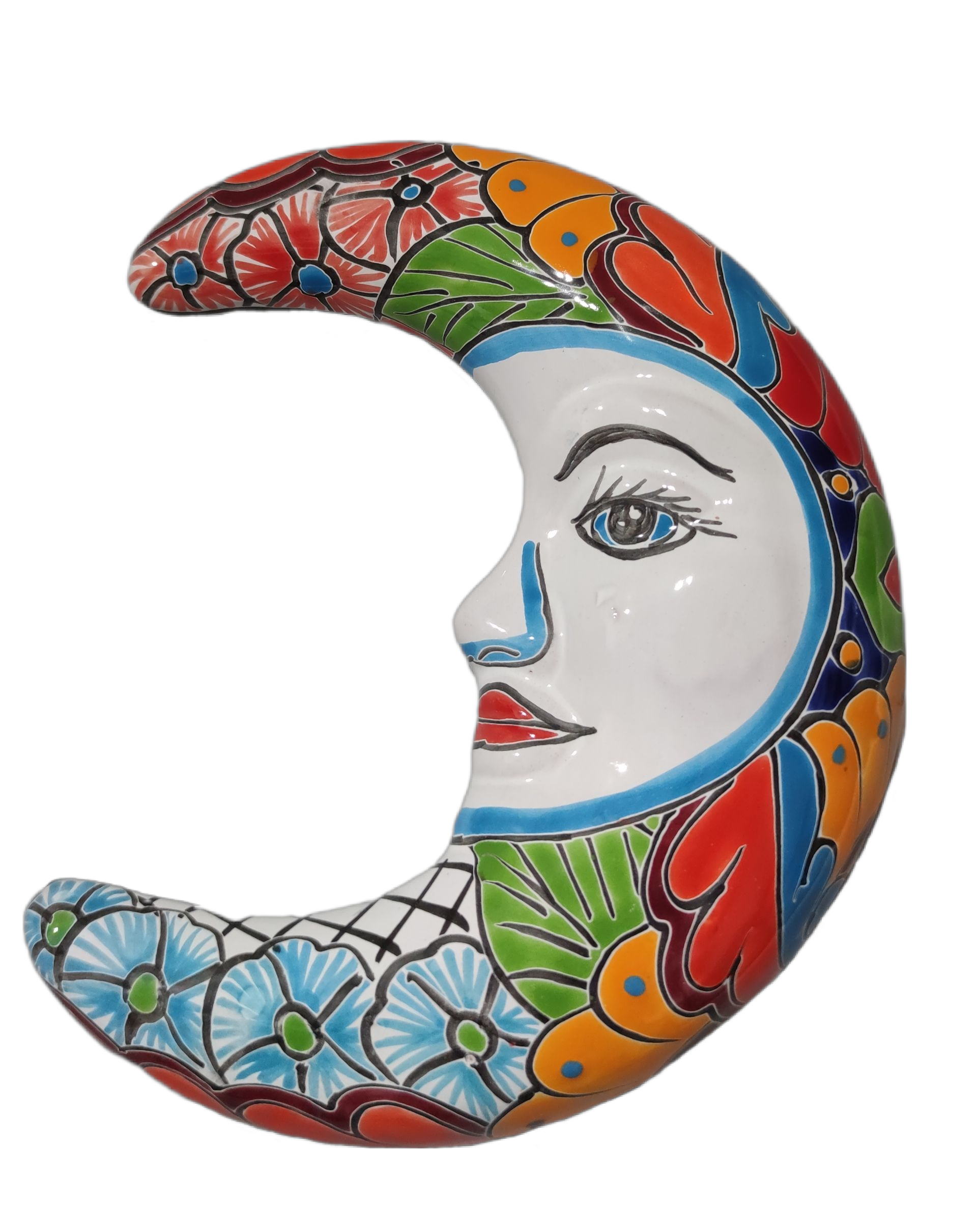 Talavera - style Moon