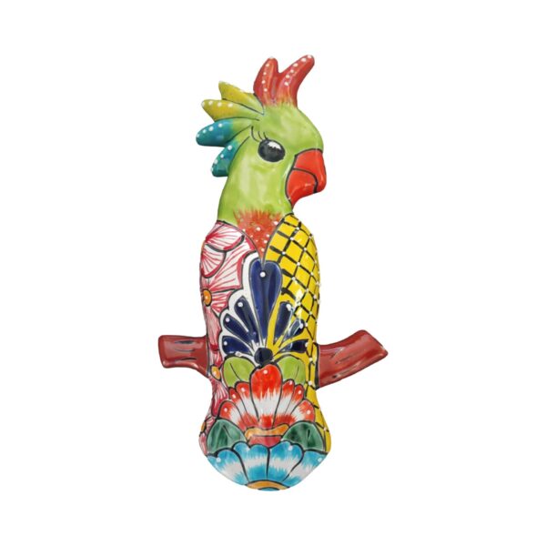 Talavera-style Parrot – Green – Option 2