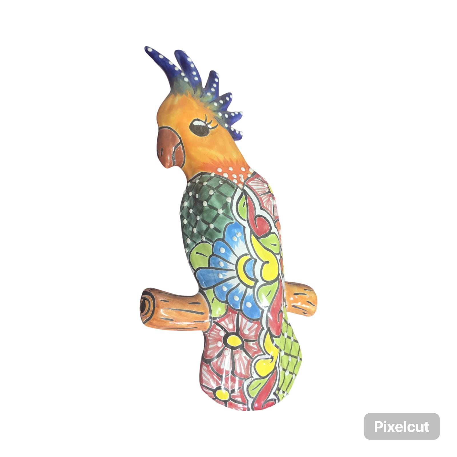 Talavera - style Parrot