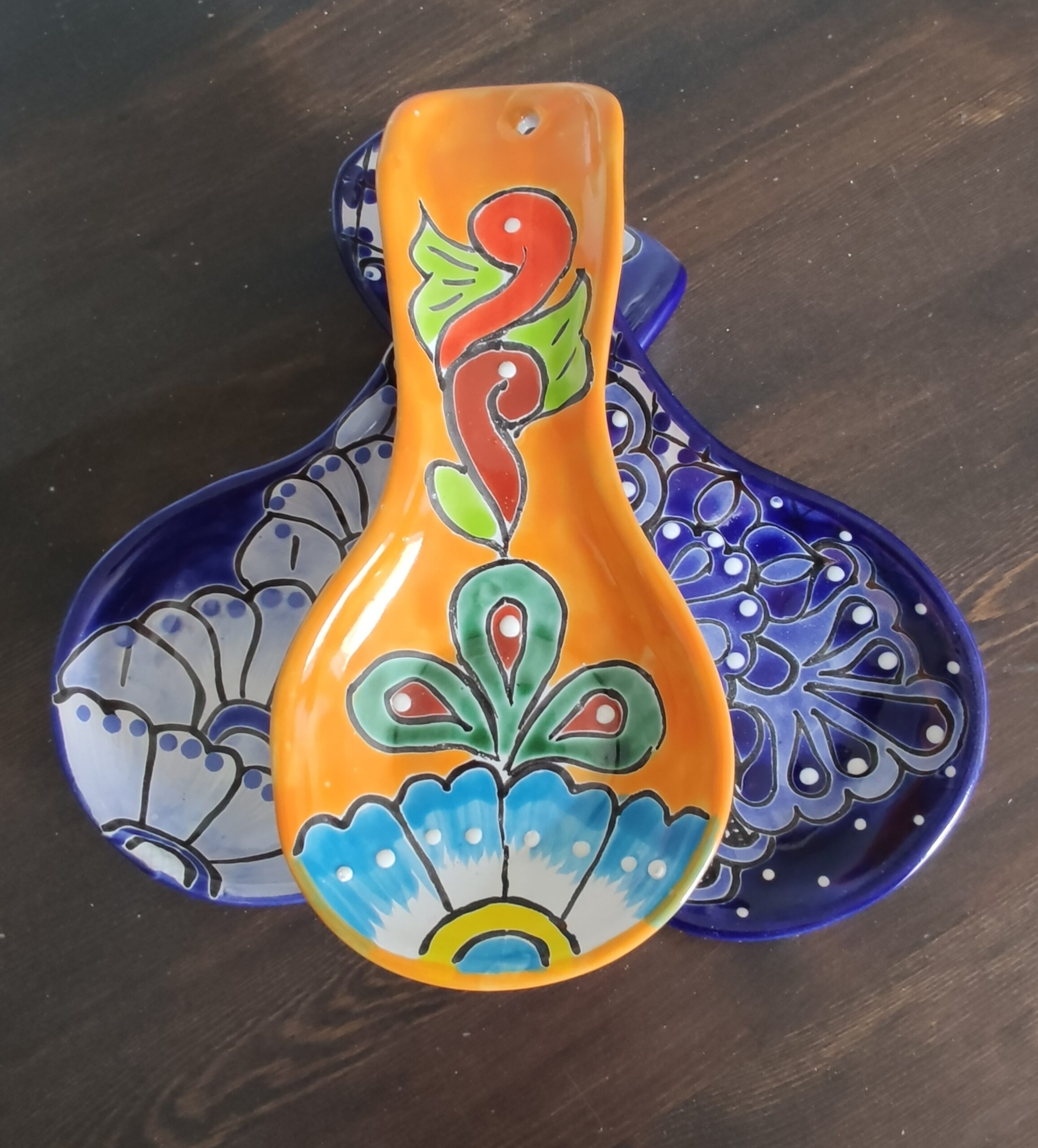 Talavera - style Spoon rest